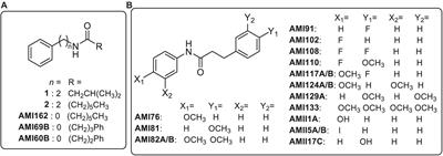 A Substituted Diphenyl Amide Based Novel Scaffold Inhibits Staphylococcus aureus Virulence in a Galleria mellonella Infection Model